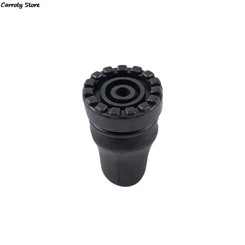 Walking Stick Protector 19mm Walking Stick Feet Rubber Head Crutch Accessories Antislip Tips Crutch Feet
