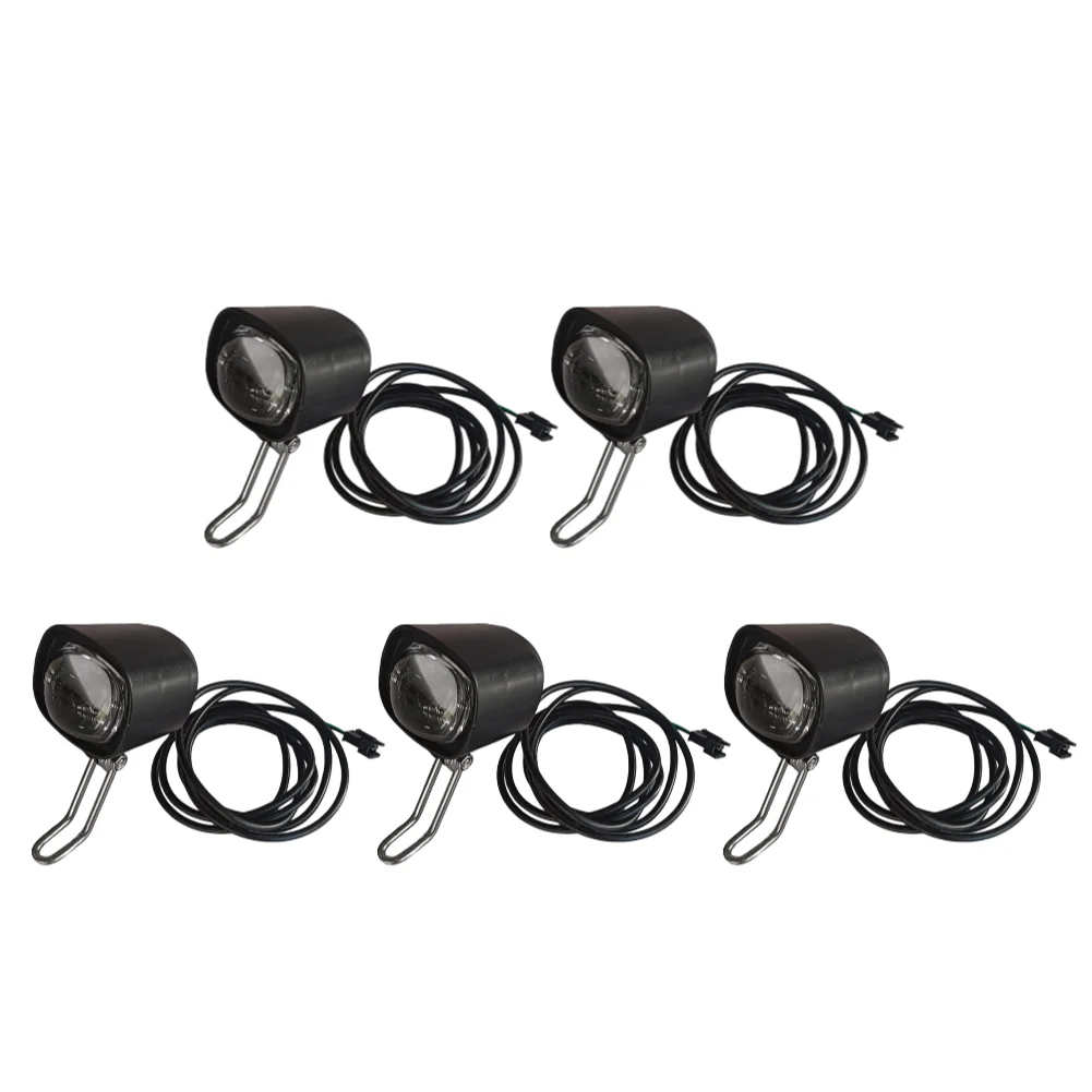 Versatile Waterproof LED E-Bike Headlight & Horn Combo