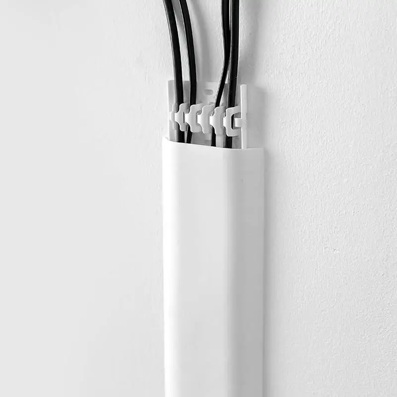 Hoek Wire Hider, Aluminium Kabelkanaal, Halve Ronde Kabel