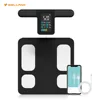 Eight Electrode Body Fat Scale Intelligent Fat Measuring Analyzer Color Screen 180kg Bluetooth Weight Scale 5