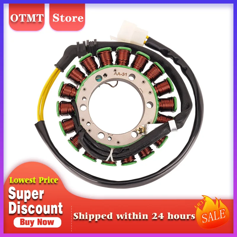 Катушка статора мотоциклетного генератора для HONDA NV600 VT600 VT600C VT750CA VT600CD Shadow 600 NV400 VRX Steed 400 VLX Deluxe VRX400T