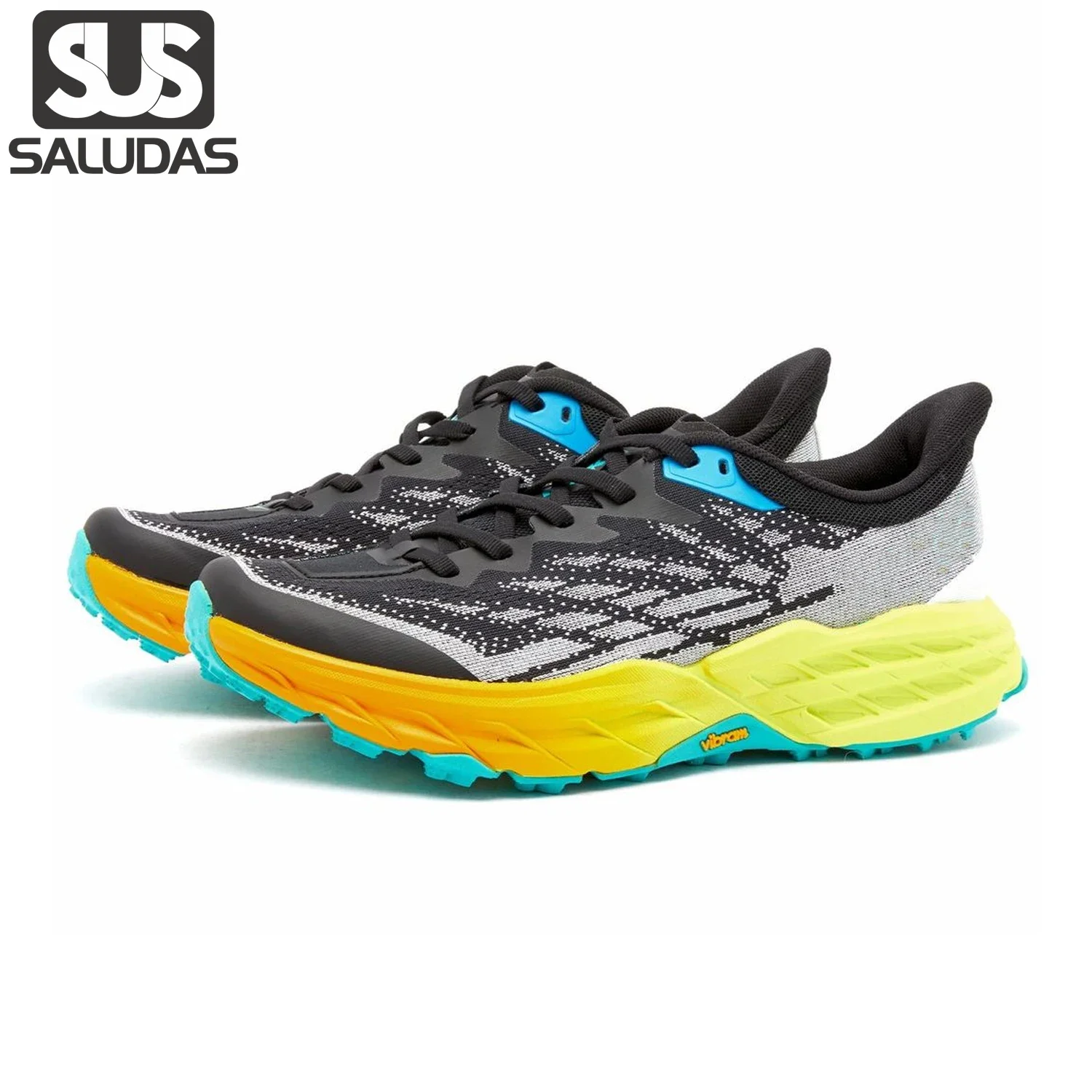 

SALUDAS Original Trail Running Shoes for Men and Women Outdoor Mountain Hiking Shoes Non-slip All-Terrain Marathon Sneakers