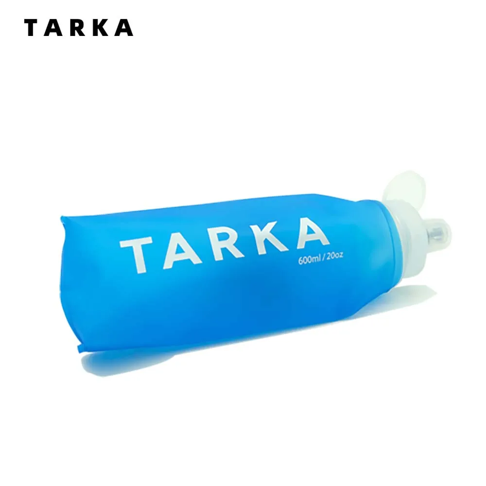 Sports water bottle TARKA camping water bottle collapsible silico gel water kettle running camping supplies hiking travel convenient