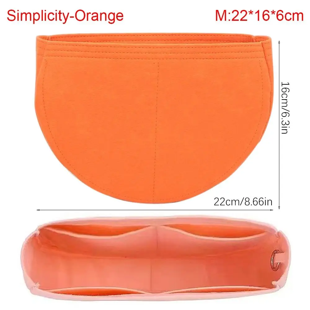 Durable Felt Handbag Insert - Portable Storage and Organization Solution