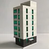 Original 1/150 N Scale Scene Outland Models Colored Railway Modern City Building DIY Assembly Micro Toy Landscape Xmas gifts 4