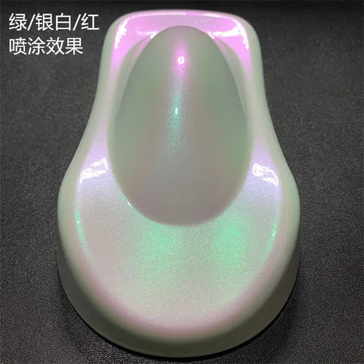 Rainbow Iridescent Color Changing Chameleon car paint pearl Pigments Powder Ghost Color Shift Pigment 25g/Bag color shift pigment powder automotive paint pigment powder