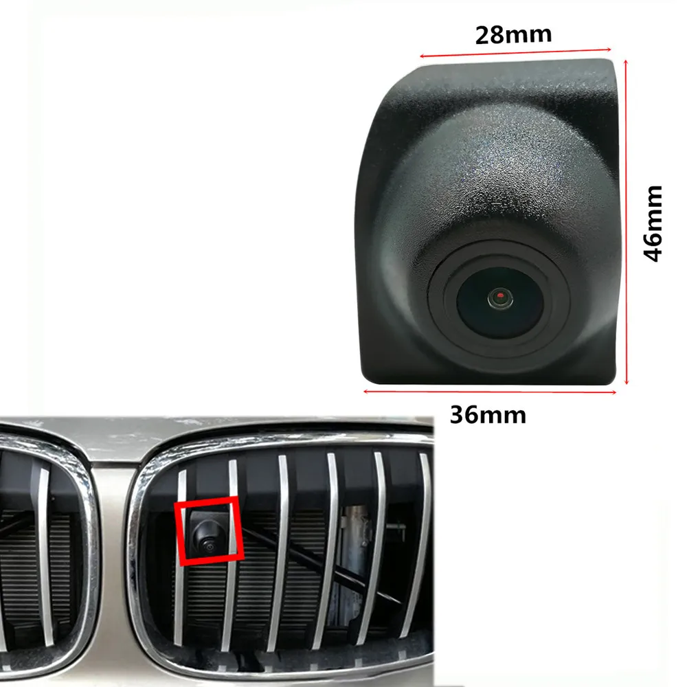

AHD 1080P Fisheye CCD Car Front View Parking Positive Logo Camera For BMW 1 Series F40 F52 2019 2020