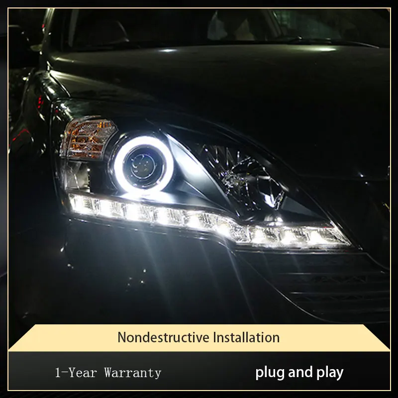 Headlights For Honda CRV 2007 2008 2009 2010 2011 New Design LED Assembly Upgrade DRL Bi Xenon Front Automotive Lamp Accessories - Image 3
