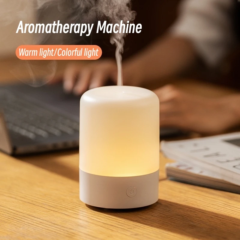 120ML Mini Aroma Oil Diffuser USB Essential Oil Atomizer Electric Air Humidifier With Colorful Night Lamp Home Mute Umidificador