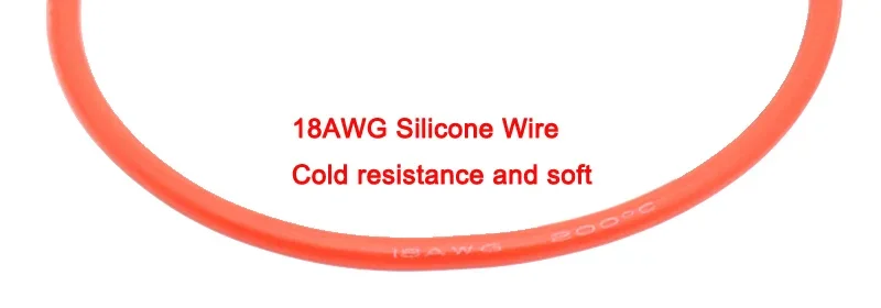 TL040 1.0미터 고품질 18AWG 유연한 실리콘 와이어 2mm 바나나 플러그 패치 코드 테스트 리드