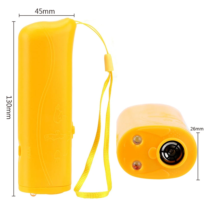 Strengthen Pet Dog Training equipment Ultrasound Repeller 3 in 1 Control Trainer Device Anti Barking Stop Bark Deterrents