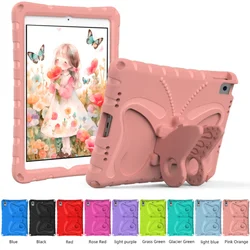 EVA Kids Butterfly 3D Stand Shockproof iPad Case with Cartoon Design for iPad pro 12.9 (2018) (Pink Orange)