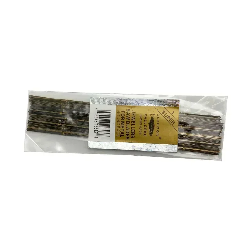 12pcs Jewelry Making Sawblades Jewelers Saw Blades Jewelry Hand Tools Metal Cutting Tool Tool 2/0, 3/0, 4/0, 5/0, 6/0