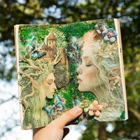 Yoofun 30sheets Vintage Dream Forest Scene Craft Material Paper Collage Scrapbooking Background Planner Decor Papers 1