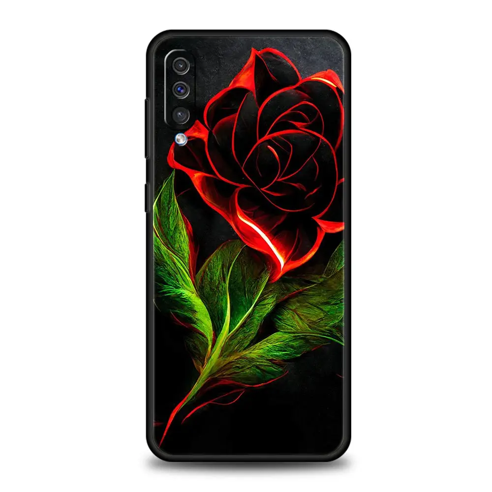 Elegant Rose Blossom Phone Case Cover