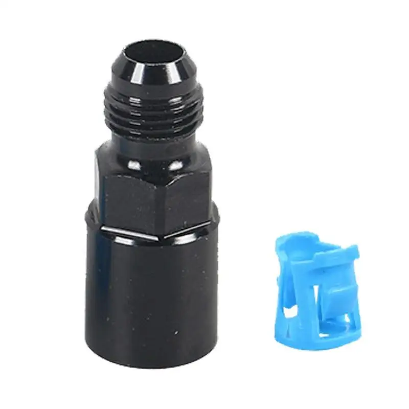 

6An Fitting Adapters Aluminum Alloy Quick Disconnect An6 Adapter Fitting Adapters Replacement Parts Black Good Sealing For