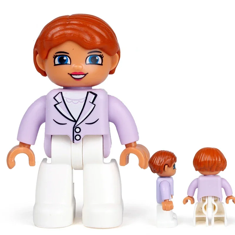 Deluxe City Action Figures Family Playset - Building Block Toys
