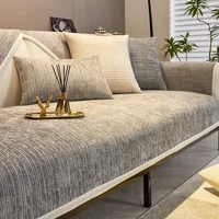 New All Inclusive Chenille Sofa Cushion Hot Selling All-season Universal Sofa Cover Simple Sofa Cover, Cloth Towel, Cushion 1