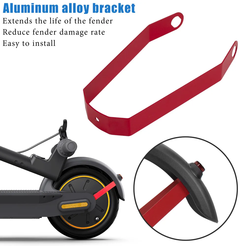 Description Picture 6 of itemDaurable Rear Fender Taillight Bracket Kit for Segway Ninebot Max G30 Electric Scooter Mudguard Support Lights Mount Essential