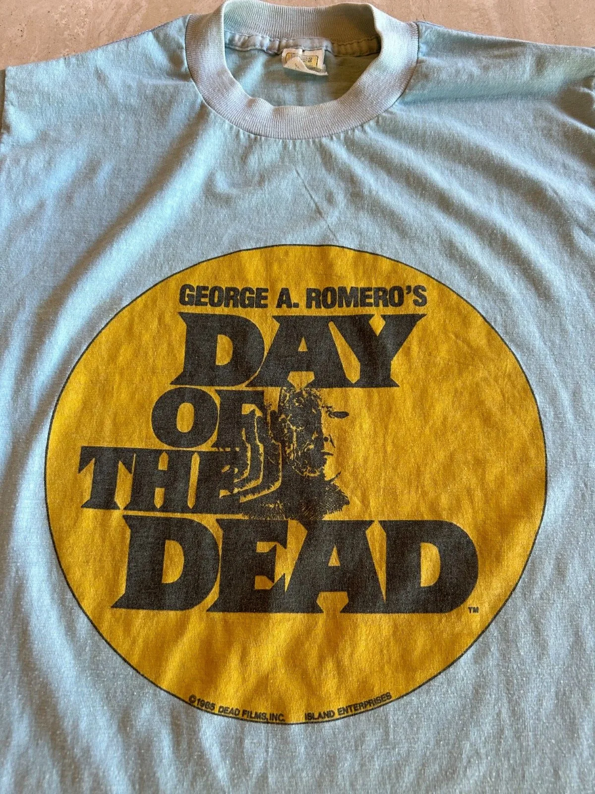 Day Of The Dead 1985 Maglietta Promozionale Originale George Romero Vintage Rare Maniche Lunghe O Corte