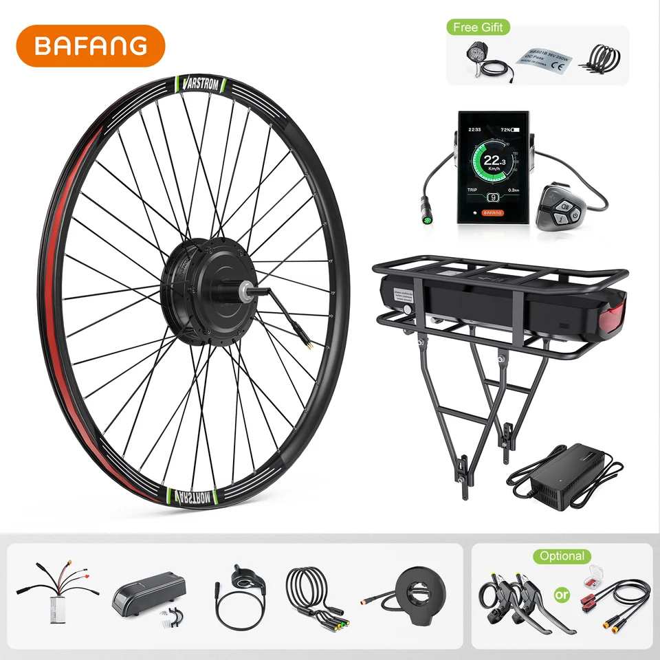Bafang 500W Electric Bicycle Hub Motor Kit 48V Front Rear Wheel