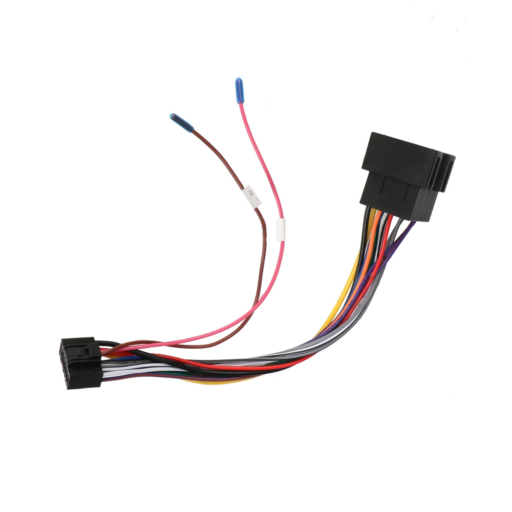 For ALPINE Wire Harness Adaptor 16 Pin Plug Cable Car Stereo Radio Car Wire Cable Adapter ISO Standard Connector Adapter