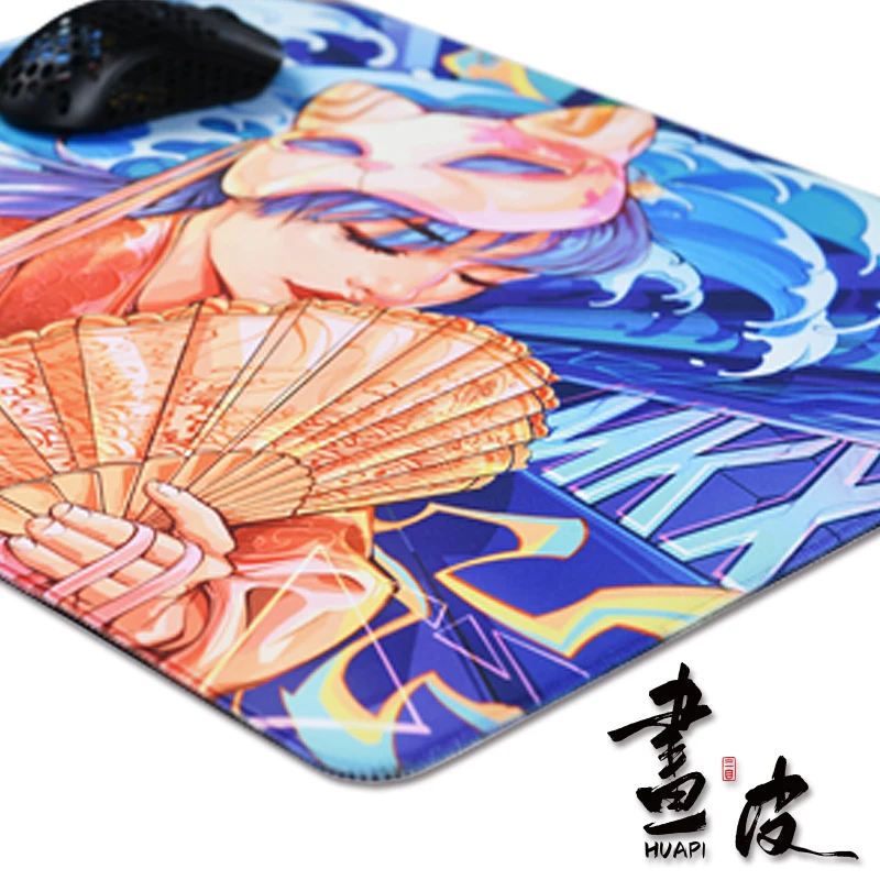 Unusual Way Sports Game Mousepad Lockrand Posicionamento Preciso Superfície Fina Lavável Huapi Mkx se mm Basescr