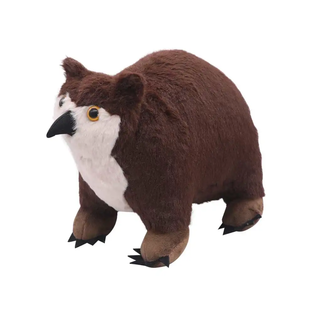 Plush Toy Plush Doll Baldur Cos Gate Bear Cosplay Plush Fantasy Owlbear Cartoon Cute Soft Stuffed Mascot Birthday Chrismas Gift For Adults Kids