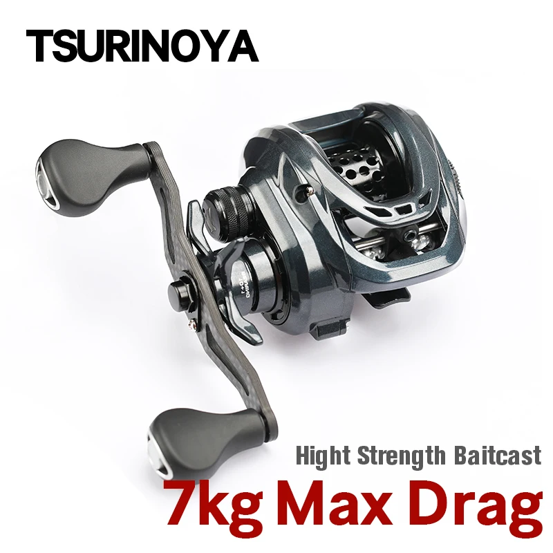 をtsurinoya baitcastingリールキャスティングダークウルフ150 7