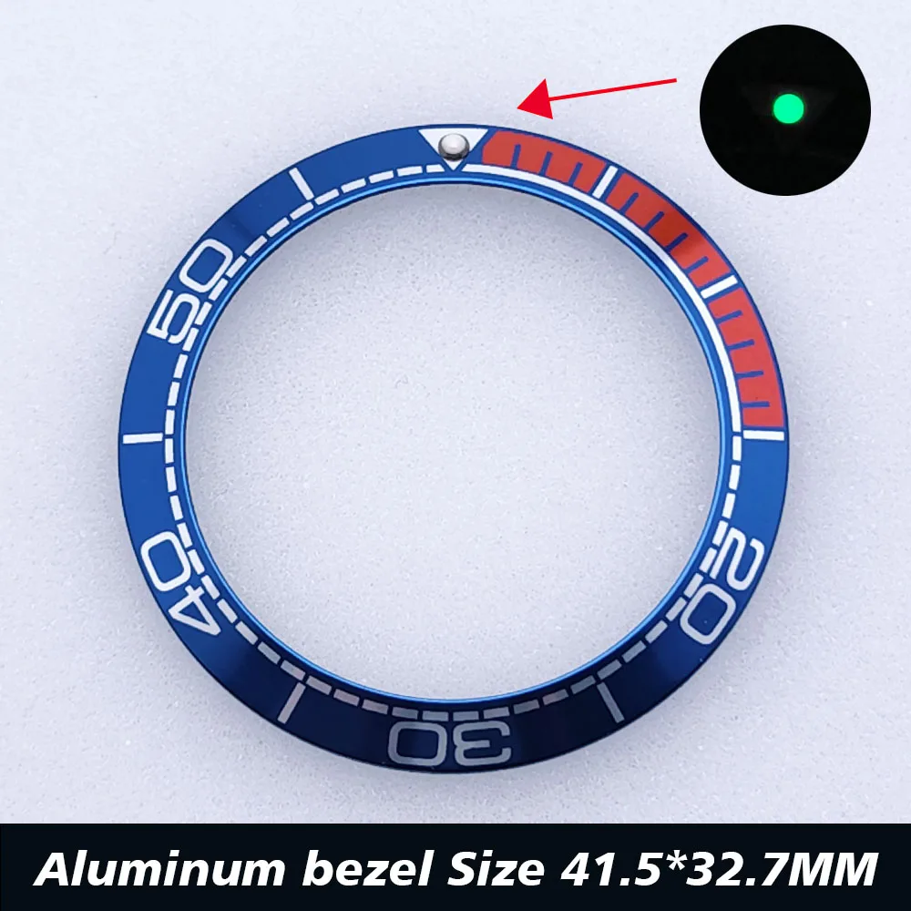 Ceramic Sloping Watch Bezel Insert - 41.5mm, Inner Diameter 32.7mm