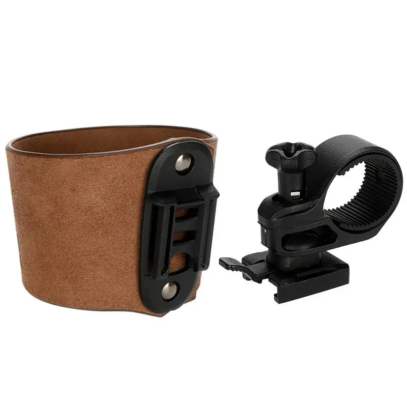 Bike Water Bottle Holder Leather Bike Water Bottle Cup Holder Kids