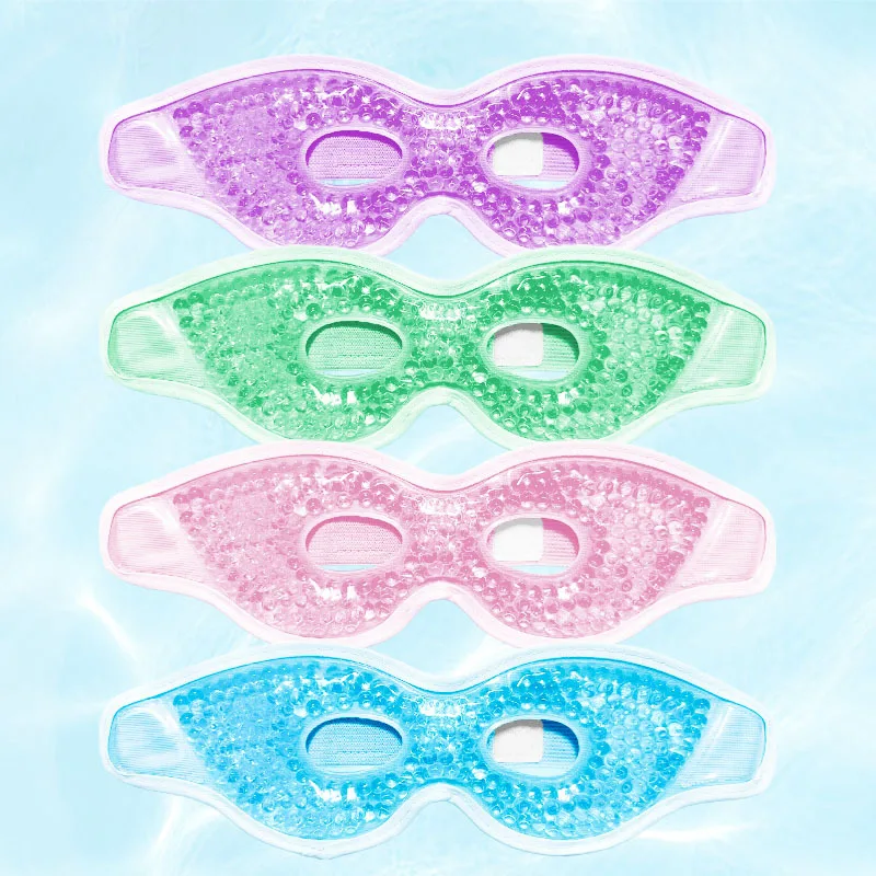 Ice Eye Mask With Holes Gel Eye Mask Ice Pack Cold Heat Compress Eye Care Tools Reusable Sleeping Blinder Beauty Ice Face Cover