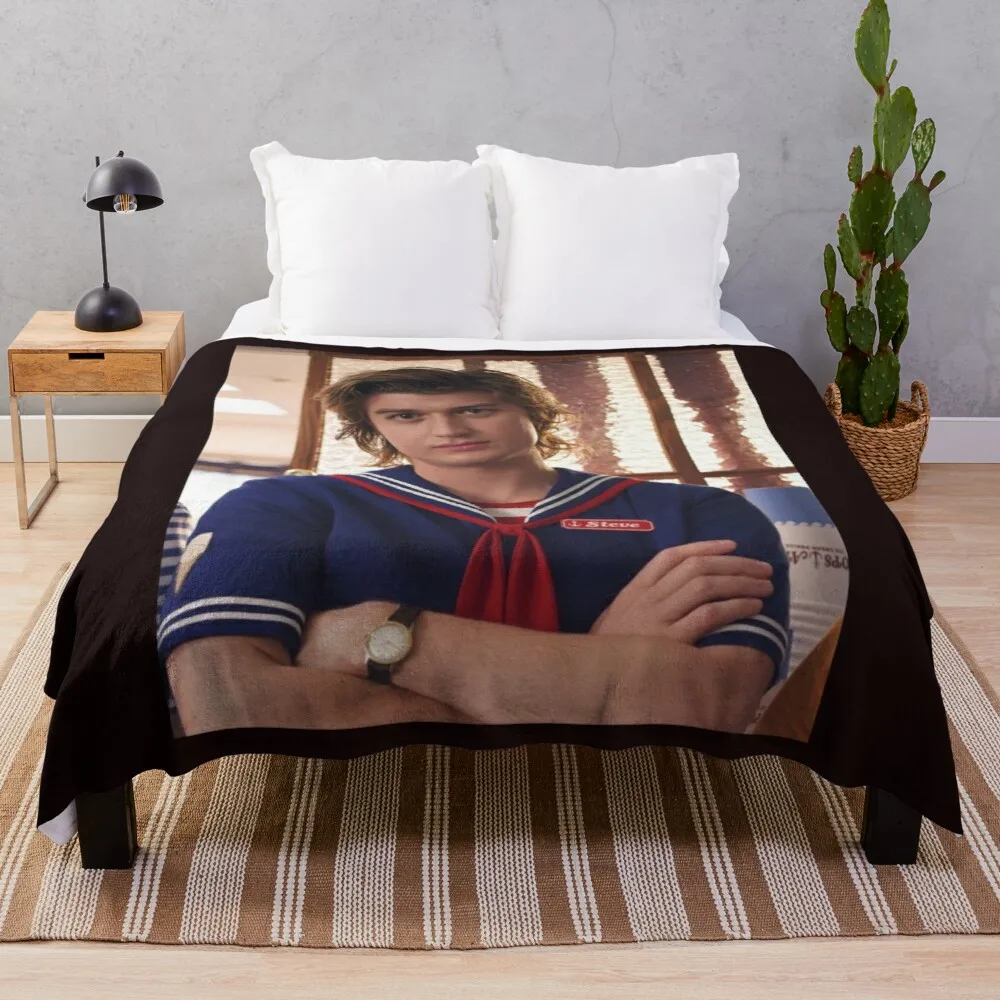

Joe Keery Throw Blanket Blanket For Decorative Sofa