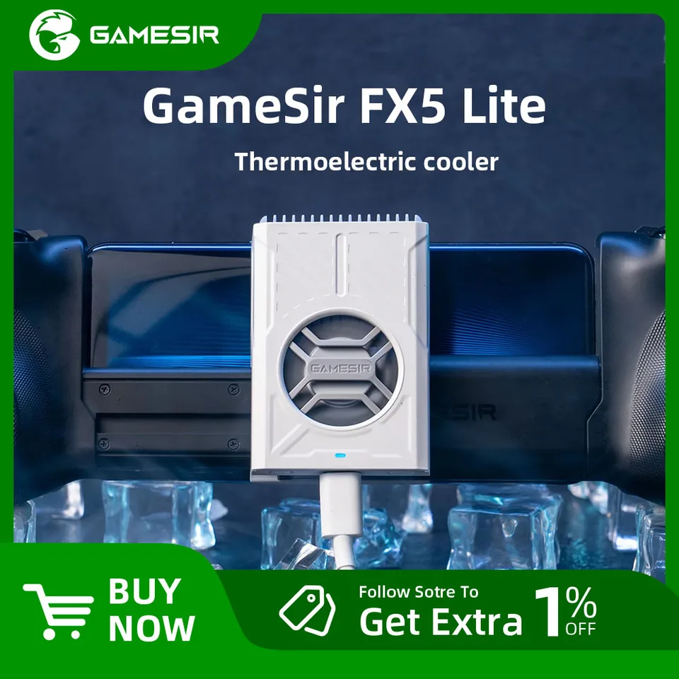 GAMESIR FX5 冷却ファン GAMERIRワイヤレスコントローラー New GameSir