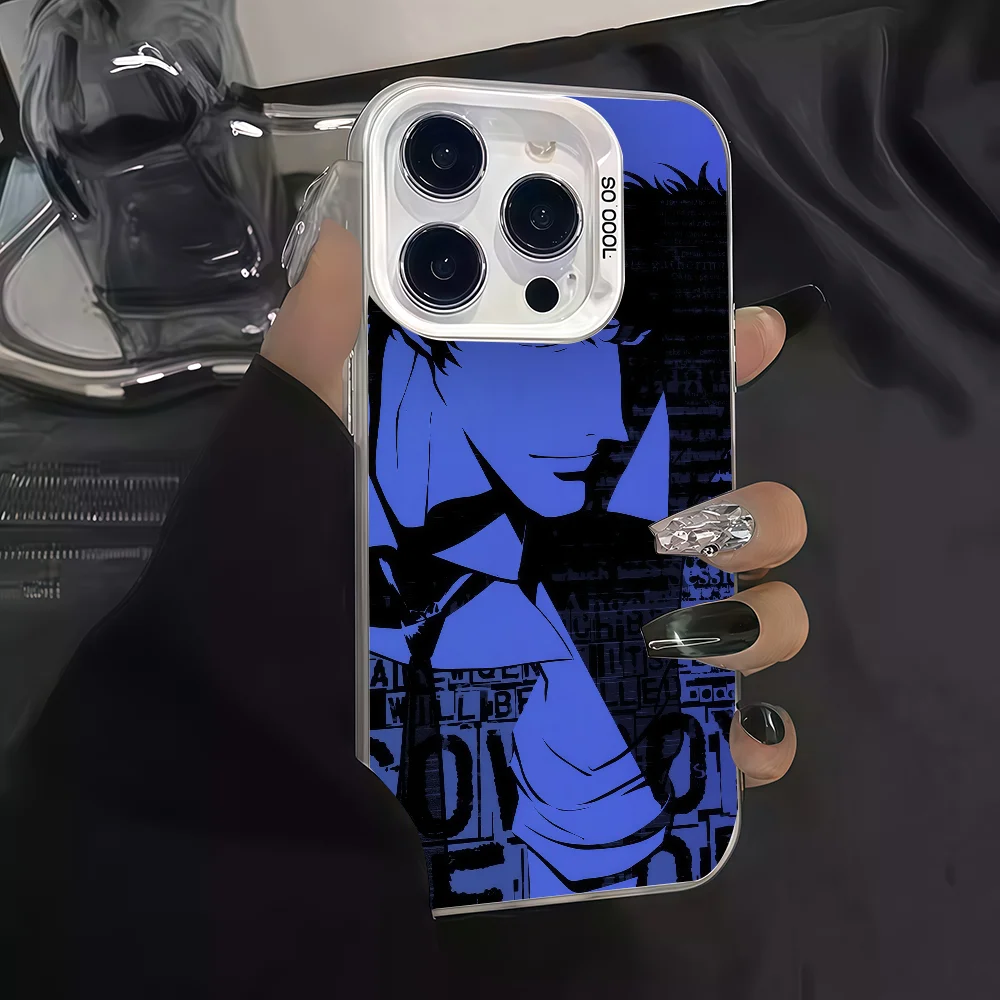 Anime-Inspired Protective Phone Case - C-Cowboy Bebop Design