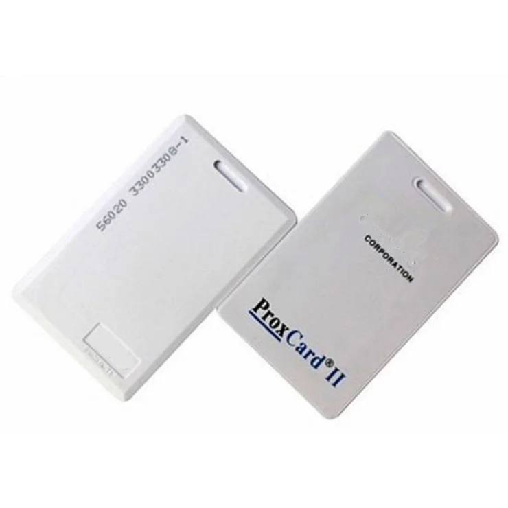125khz Smart Card 1326 PROX II Clamshell Keycards 26 Bit Rewritable RFID Proximity Thick Card