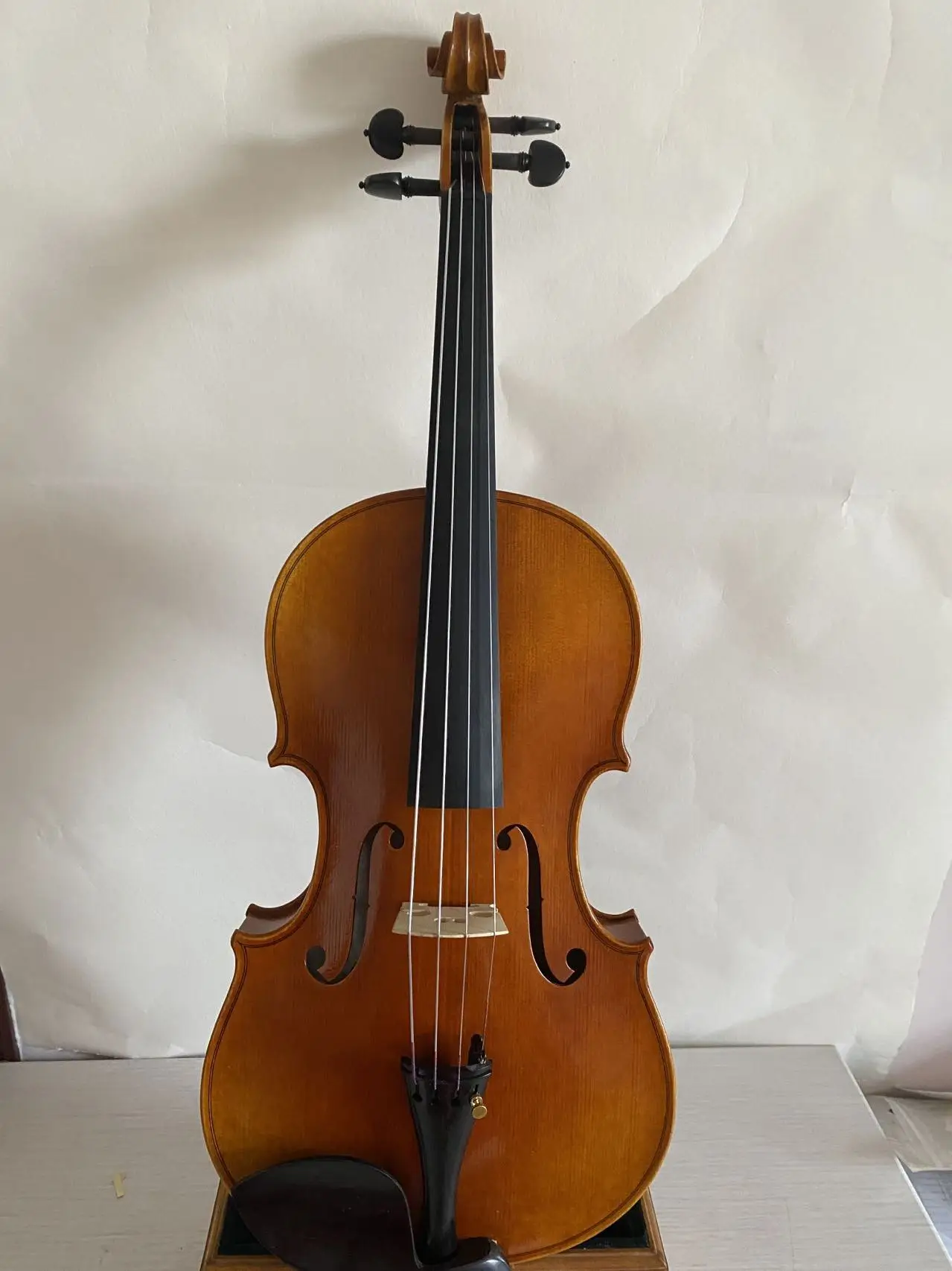 Description Picture 3 of item395mm 15.5" viola full hand made instrument old spruce top maple back viola