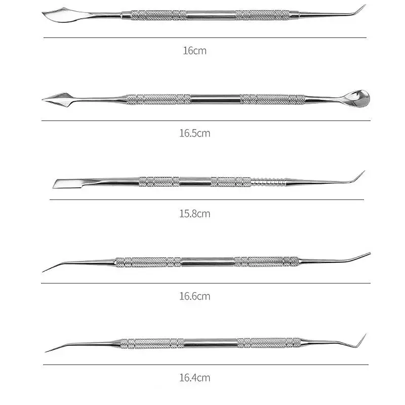 Polymer Clay Tools Pottery Sculpting Tools Clay Sculpting Tools Pottery Tools Clay Craft Tool Stainless Steel Steel Carving Tools Polymer Clay Tools Ceramic Clay Sculpture Carving Knife DIY Plastic Handle