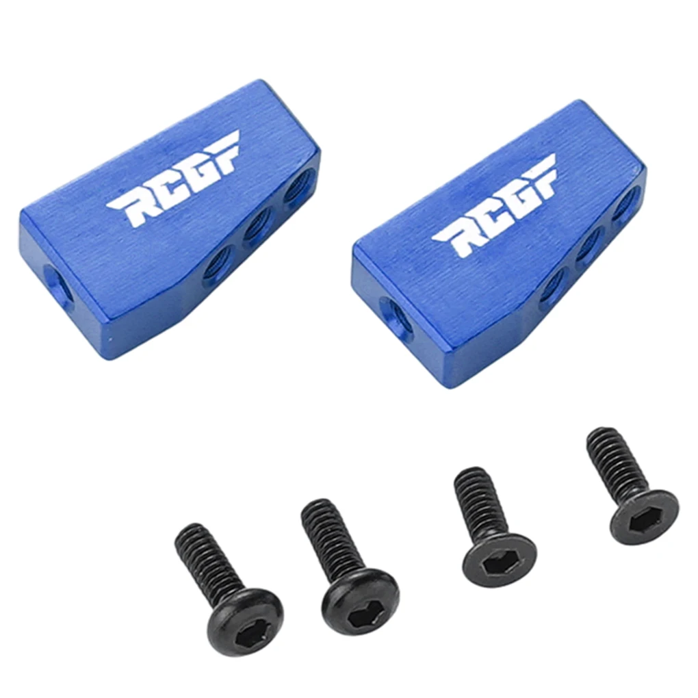 2 Pz 1/16 Servo Sterzo Supporto In Lega Di Alluminio Staffa Di Montaggio Servo Ad Alta Resistenza Per Losi Mini-B Mini-T Rc Car Part