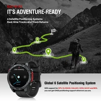 NEW Zeblaze Stratos 4 GPS Smart Watch 1.43 AMOLED Display Built-in Compass Barometric Altimeter Flashlight Voice Call Smartwatch 2