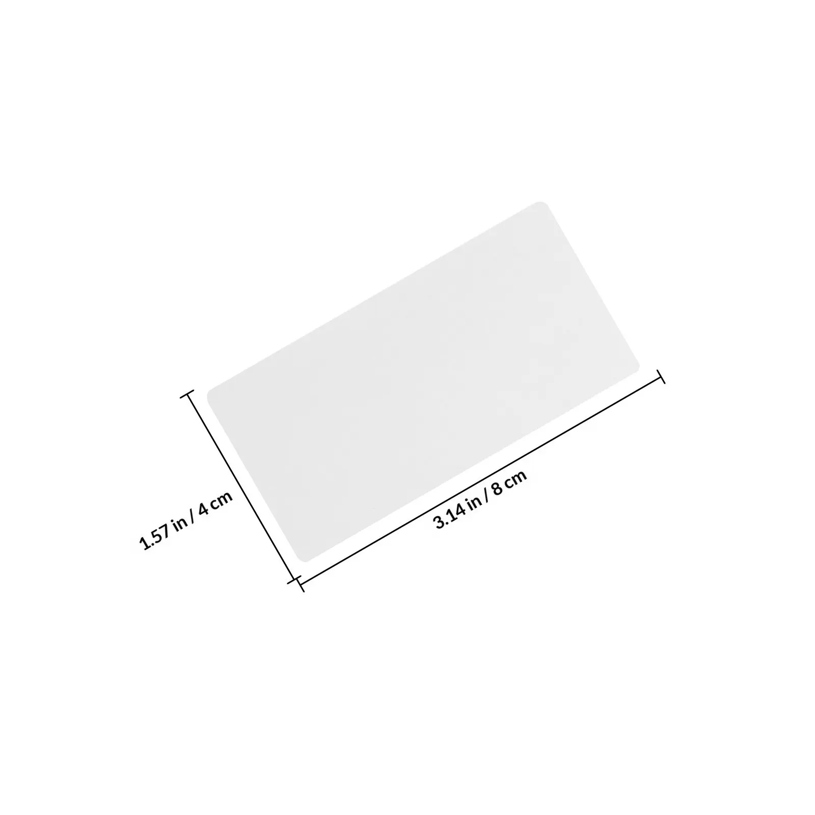 1롤 감열 프린터 라벨 80x40mm 자가 접착 배송 창고용 감열지 스티커 비즈니스 재고 관리