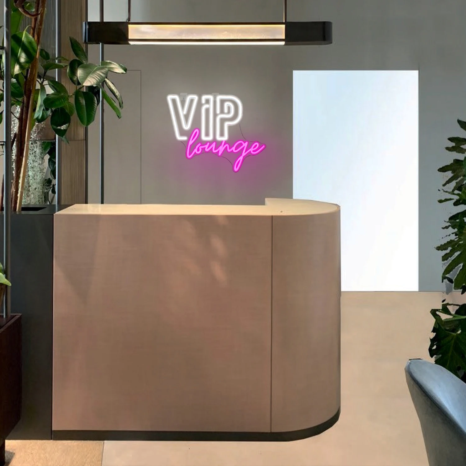 LED Neon Sign para VIP Lounge Decor,