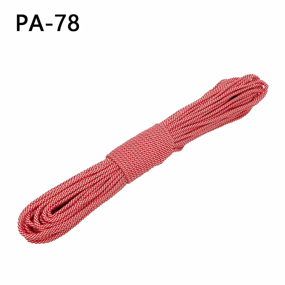 1 Stück Weihnachts serie 550 Paracord Fallschirm schnur Lanyard Mil Spec Typ III 7 Strang Kern 100 ft Weihnachts geschenk – Detail 4
