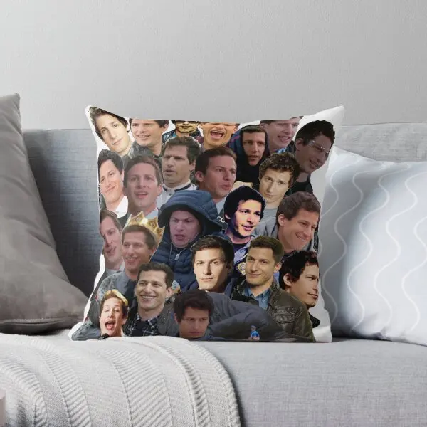 

Jake Peralta Paparazzi Printing Throw Pillow Cover Bedroom Fashion Cushion Soft Waist Comfort Pillows not include One Side