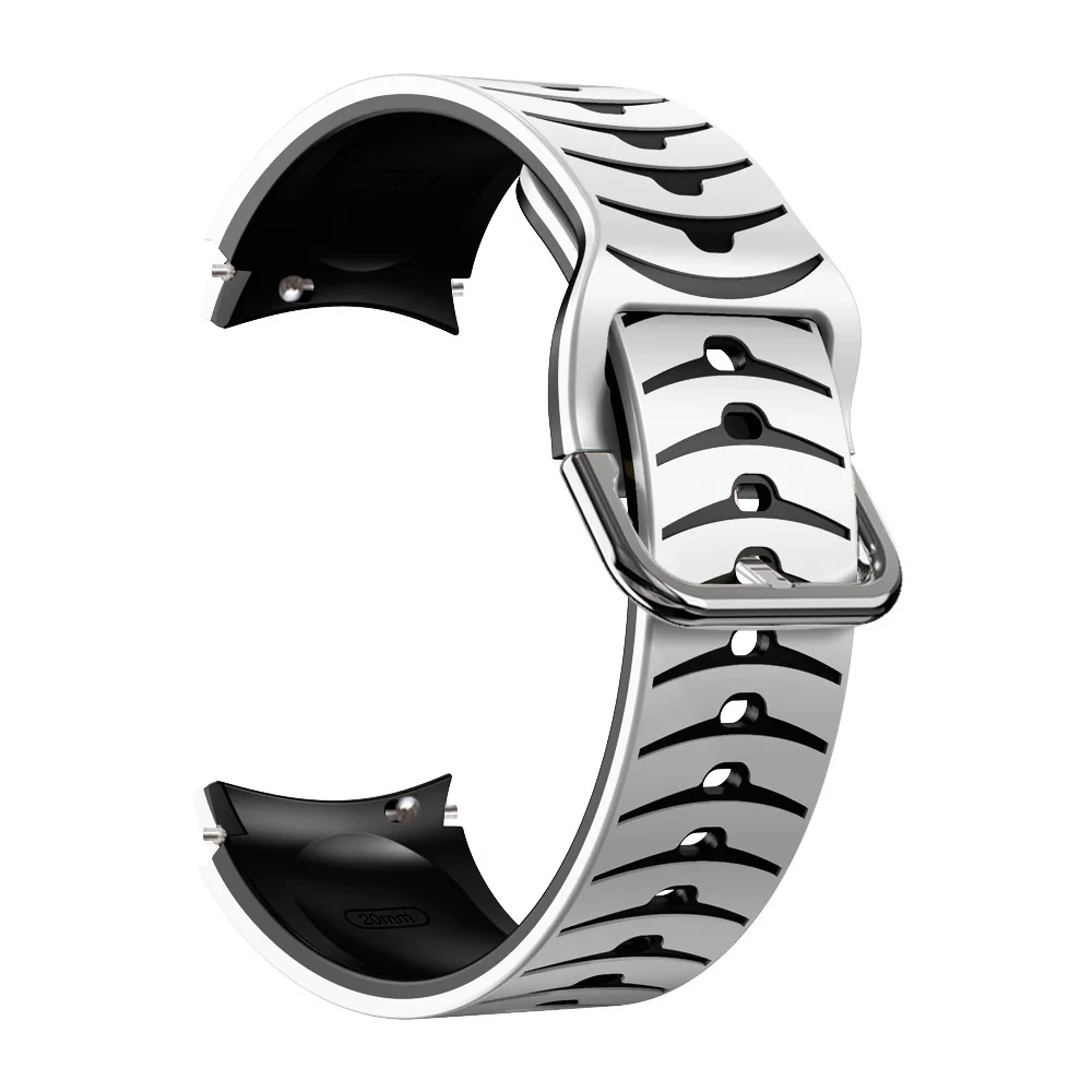 20mm Silicone Watch Band - Versatile & Comfortable Bracelet