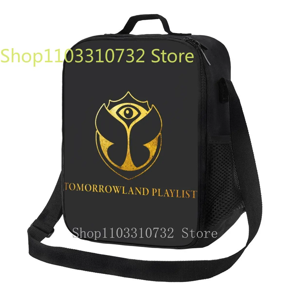 

Tomorrowland Insulated Lunch Bags for Outdoor Picnic Belgian Electronic Dance Music Festival Cooler Thermal Lunch Box Women Kids