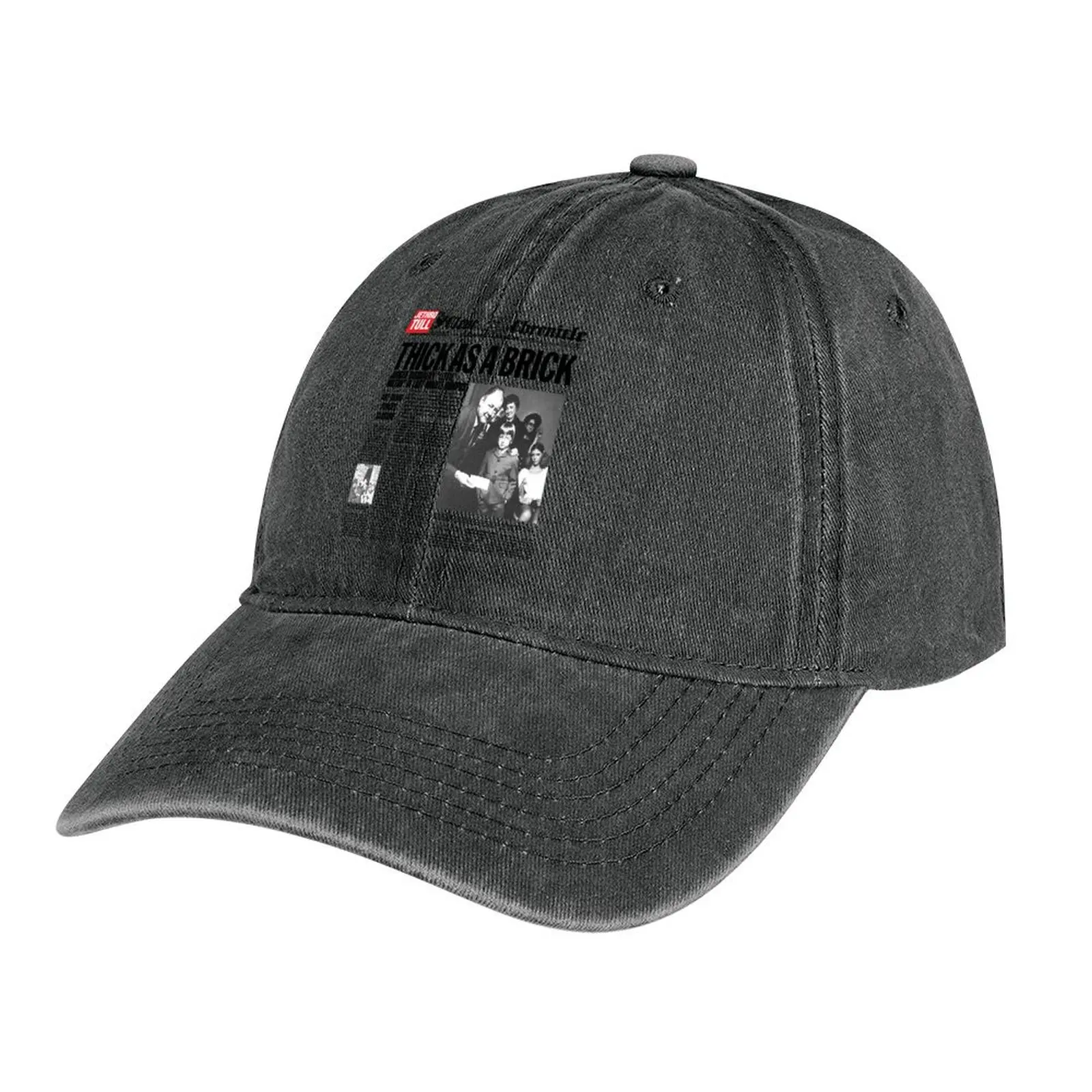 Jethro Tull Thick As A Brick Cowboy Hat Custom Cap Berretto Tattico Militare Cute Men Hats Women'S