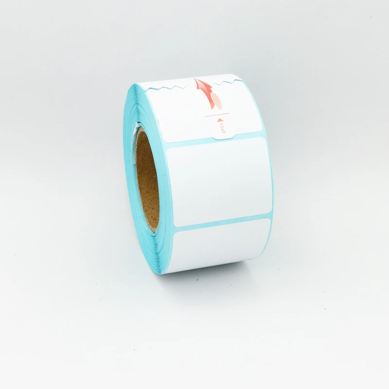 55 50 45 40 35 30 25 20 15 10 Blank Thermal Heat Sensitive Label Direct Print Bar Code Adhesive Unremovable Sticker