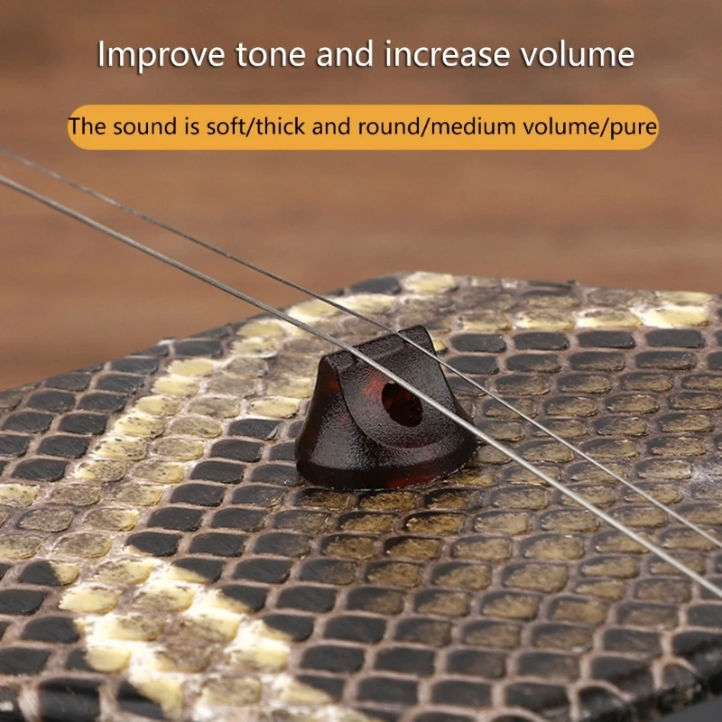 Erhuqin Code Erhu Bridge Parts Erhu Bridge Parts Musical Accessory Instrument Musical Instrument 69HD