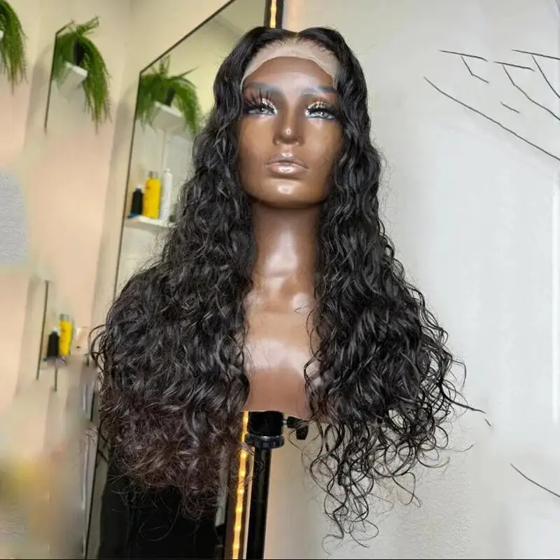 preplucked-26-180-density-natural-black-kinky-curly-lace-front-wig-for-black-women-with-baby-hair-lace-frontal-wigs-daily-wig